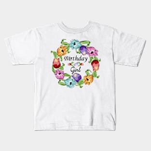 Birthday Girl Kids T-Shirt